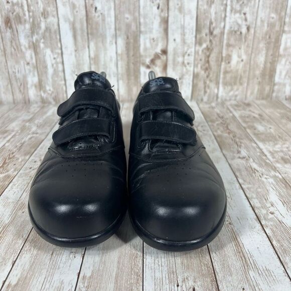 Sas hook and loop me too Mens leather sneaker size 9 - Picture 4 of 8